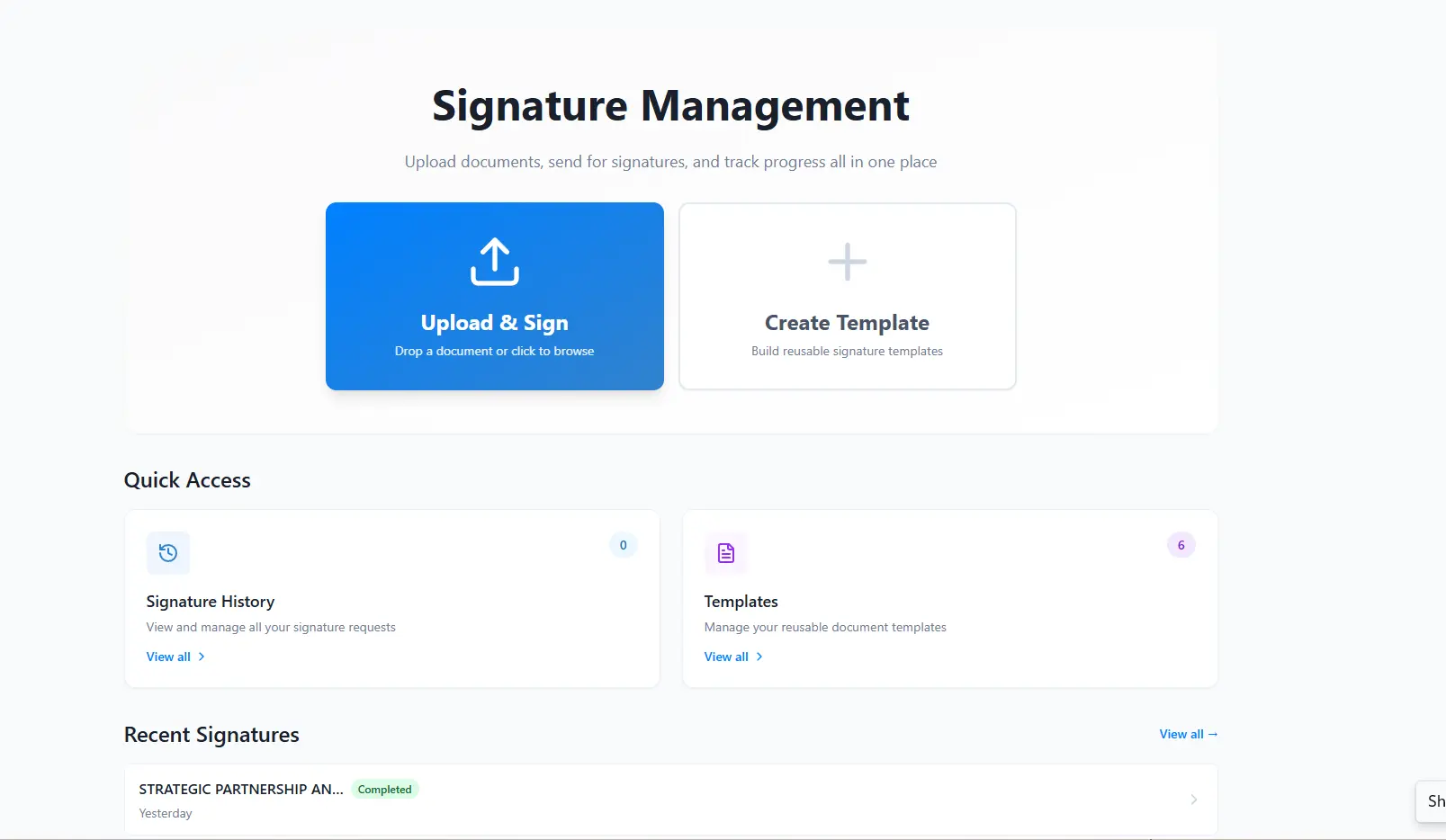 Proprietary E-Signature